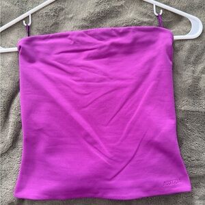 Aritzia Fuchsia Strapless Top